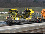 Spyfa Tec Rail - ÖBB Wagen 99 81 9436 502-2 abgestellt in Cornaux am 20.03.2022