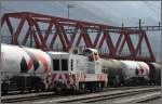 Em 9885 5847 011-4 der Holcim Zementwerke in Untervaz-Trimmis.
