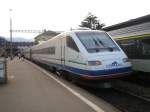 Der ETR 470 008 stand am 12.11.05 als CIS 155 nach Milano Centrale in Bellinzona.