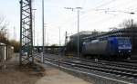 145 CL-203 von Crossrail rangiert in Aachen-West bei Sonne am 18.1.2014.