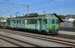 MAKIES - Triebwagen  BDe 44/ 576 049-1  im Bhf. Rupperswil am 23.07.2023