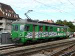 Makies Gettnau - Triebwagen BDe (BDem) 4/4 576 049-1(ex SOB) im Bahnhof Thun am 14.09.2012