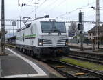 RailCare - 476 456 bei Rangierfahrt im Bhf. Lenzburg am 05.02.2023