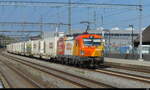 RailCare - Lok 476 456-9 vor G�terzug bei der durchfahrt in Rupperswil am 23.07.2026