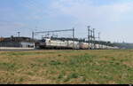 RailCare - Lok 476 485-8 bei der durchfahrt in Busswil am 30.07.2026