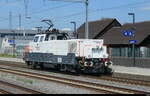 Sersa / Rhomberg - Ex SBB 91 85 4 940 001-1 bei der durchfahrt in Rupperswil am 23.07.2026