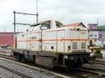 Sersa - Diesellok   NICOLE   Am 847 958-6 im Bahnhof Niederbipp am 20.05.2010