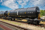 Rail4Ward 34 80 7840 001-0 D-WASCO Zacns am 25.07.2025 im Bahnhof H�ros bei Budapest.