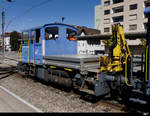 WRS - Tm 2/2  98 85 5232 517-3 ( ex SBB ) bei Ausbildungsfahrt im Bahnhof von Sursee am 25.09.2018