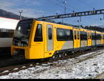 Stadler Rail - Metro Wagen 555002 abgestellt in Arth Goldau am 29.01.2023