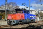 SBB - Lok 923 030-1 abgestellt in Oensingen am 01.03.2026