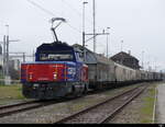 SBB - Rangierlok 923 005-3 im SBB Güterbahnhof von Biel am 03.12.2022