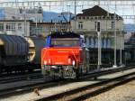 SBB - Eem 923 001-2 im Bahnhof Zofingen am 30.12.2012