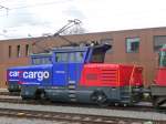 SBB - Rangierlok Eem 923 002-0 im Bahnhof Suhr am 02.02.2013