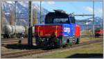 Eem 923 009-5 Hybridlok von Stadler Rail fr SBB Cargo in Sargans.