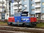 SBB - Eem 923 019-4 im Bahnhof Firbourg am 01.03.2014