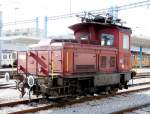 SBB - Rangierlok Tem 2/2 337 abgestellt im bahnhof von Bulle am 29.03.2008