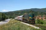 661 118 mit dem B491 von Belgrad nach Sofia in Pirot am 05.07.16.