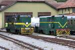 Als SRB-SV 740-101 angeschriebene (sollte eigentlich 745-101 sein) und SRB-SV L45H-096 (Hersteller: FAUR S.A - Bukarest, Baujahr: 1987, Fabr.Nr.: 25539) am 12.August 2026 in der Stanica Sargan-Vitasi.