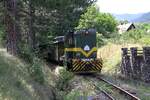 Als SRB-SV 740-101 angeschriebene (sollte eigentlich 745-101 sein) Lok der Type FAUR L45H am 12.August 2026 kurz vor der Stanica Sargan-Vitasi.