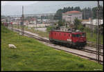 Die serbische 461-015 hat den D nach Bar aus Belgrad bis Bijelo Polje gebracht. Im montenegrinischen Grenzbahnhof geht sie hier am 22.5.2017 um 17.10 Uhr vom Zug und fährt solo nach Serbien zurück.