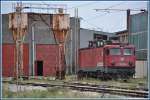 Die serbische 461-153 wartet vor dem Lokdepot Bar auf ihre Rckleistung nach Beograd. (24.07.2012)