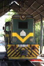 Als SRB-SV 740-101 angeschriebene (sollte eigentlich 745-101 sein) Lok der Type FAUR L45H erh�lt am 13.August 2026 im Lokunterstand in Morka Gora eine Inspektion.