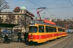 Belgrad Tw 2133 + Bw 1444 ex Basel ex BLT, Ekonomski Fakultet, 27.02.2017.