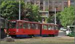 KT4YU 382 an der Endhaltestelle in der Strasse Dr. Ivana Ribera im Stadtteil  Jasenovo. (04.07.2011)