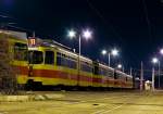 Duewag trams arrived in depot  Sava , Belgrade.