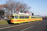 Serbien / Straßenbahn Belgrad / Tram Beograd: Duewag GT6 (Be 4/6) - Wagen 658 (ehemals BLT Baselland Transport AG - Basel) sowie Beiwagen B4 FFA/SWP - Wagennummer 1442 (ehemals BLT Baselland