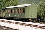 SDZ 0409 (NVR-Nummer: SRB-SV 55 72 88 01 400-3; Hersteller: Grazer Waggon- und Maschinenfabriks AG, Baujahr: 1903; Rekonstruiert durch �ELVOZ JSC, Smederevo im Jahr 2000) am 11.August 2026 in der