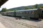 SRB-SV 3201-6, 3203-2, 3241-2 und 3206-5 B4iph-s (alle ex �BB) am 12.August 2026 in der Stanica Sargan-Vitasi.

