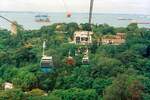 Sentosa Station der Singapore Cable Car MFLG Mount Faber-Linie am 08.Mai 2002.