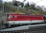 240 043-0 SSK zwischen Abfahrtssignale bei der Bahnsteig 5 des Preburger Hauptbahnhofes (Bratislava hl.