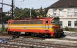 Lokportrt der 240022 der slowakischen Eisenbahn am 30.8.2009  im Hauptbahnhof von Bratislava.