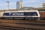Die METRANS 761 003 hat am 06.10.2022 einen Güterzug nach Bratislava-Petržalka gebracht, ab hier übernehmen dann 2 Elloks den Zug.