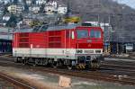 ZSR 263 008 vor der Kulisse der Hauptbahnhofes in Bratislava.