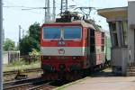 263008 wartet hier am 30.5.2005 vor dem Schnellzug nach Kosice, mit dem ich an diesem Tag auf dem Weg nach Odessa erst einmal nach Kosice weiter fuhr.