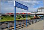 Zwei GTW der elektrischen Tatraschmalspurbahnen stehen am Bahnsteig von Poprad-Tatry.(04.06.2013)