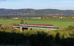 757 013 mit dem R 931 (Zilina - Banska Bystrica) auf dem Na Vode Viadukt 4.5.26  