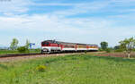 757 013 mit dem R 914 (Kosice - Zvolen osobna stanica) bei Abovce 5.5.26  