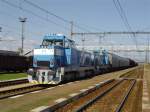 736 004 + 006, am 20.04.04 in Haniska bei Kosice