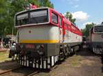 T 478 3109 - BR753  Brejlovec  ZSSKC/Cargo Slovakia im Eisenbahnmuseum Luzná u Rakovníka am 22.