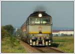 EuRegio ER 2537  Istropolitan  von Bratislava hl.st. nach Wien Sdbahnhof-Ostseite am 25.8.2007, aufgenommen kurz nach der Haltestelle Glinzendorf.