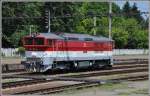 757 018-7 in Zvolen. (04.07.2015)