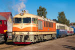 Hoher Besuch aus der Slowakei: T 678.0012 (BR 775) war am 22. September 2019 zum Bahnfest in Benesov zugeben. Gut schaut sie aus! 