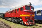 SK-ZSR 781 168-3, historisch angeschrieben als CSD T679 1168, am 16.Juni 2018 beim  RENDEZ 2018  im ZSR Eisenbahnmuseum in Bratislava východ.