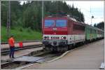 Regio 7825 mit 163 117-5 in Štrba. (05.06.2014)