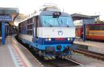 Die 350 015-4 SSK vor EuroCity 175 „Jan Jesenius“ Hamburg-Altona – Budapest; halt in Bratislava hl.